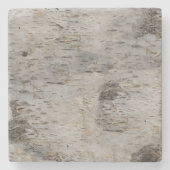 樺の木樹皮 ストーンコースター (正面)