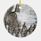 樺の木樹皮 セラミックオーナメント (裏面)