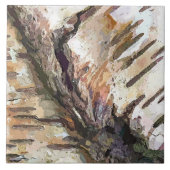 樺の木樹皮 タイル (正面)