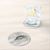 樺の木樹皮 ラウンドペーパーコースター (インサイチュ)