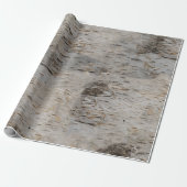 樺の木樹皮 ラッピングペーパー (アンロールド)