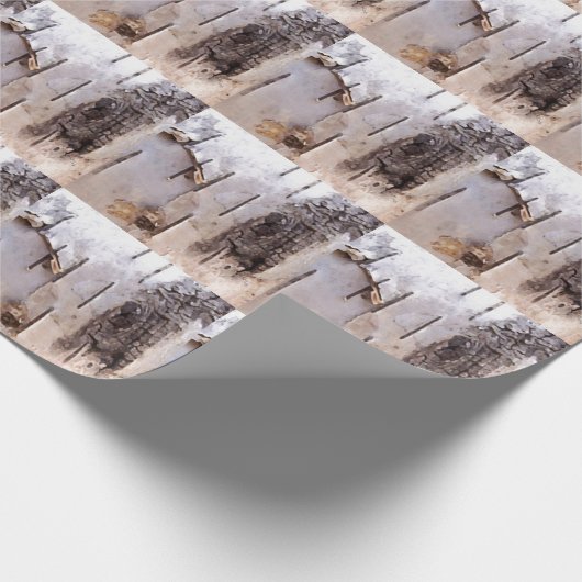 樺の木樹皮 ラッピングペーパー (角)