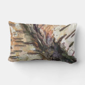 樺の木樹皮 ランバークッション (裏面)