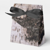 樺の木樹皮 – 木のテクスチャ自然写真 フェイバーボックス (正面サイド)