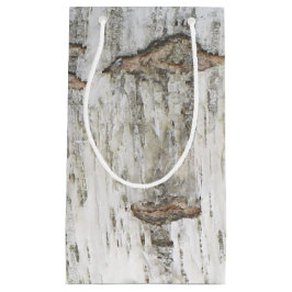 樺の木素朴樹皮 スモールペーパーバッグ