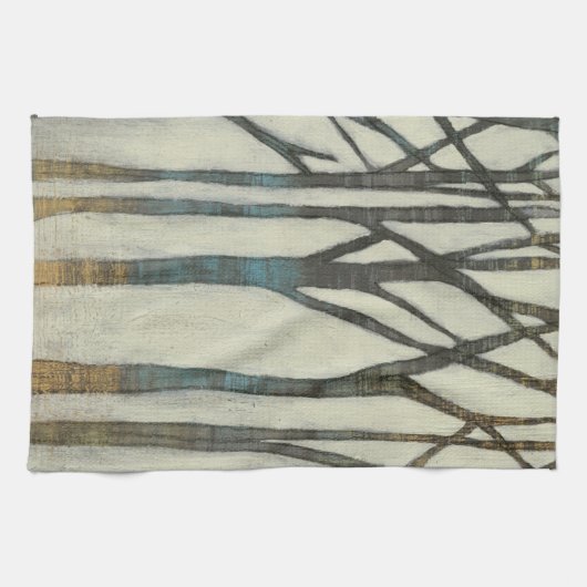 樺の木線I キッチンタオル (横)