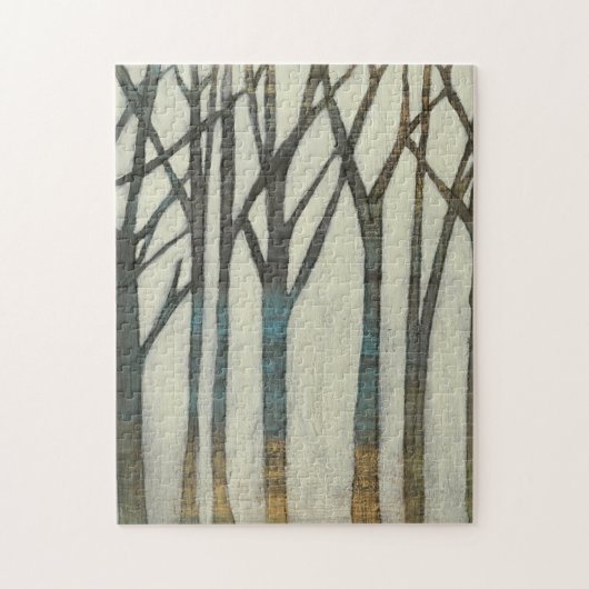 樺の木線I ジグソーパズル (縦)
