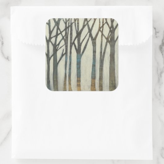 樺の木線I スクエアシール (バッグ)