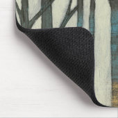 樺の木線I マウスパッド (コーナー)