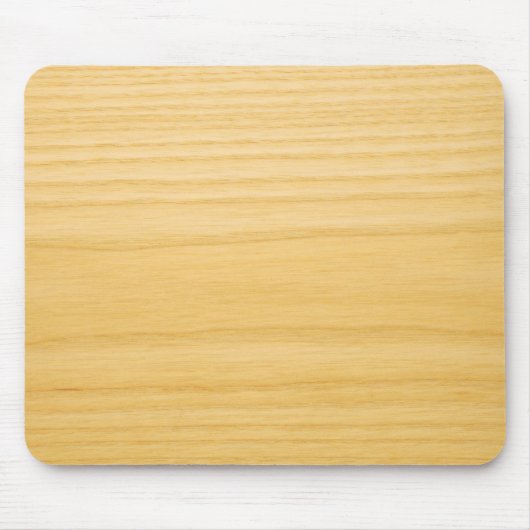 樺の木背景 マウスパッド (正面)