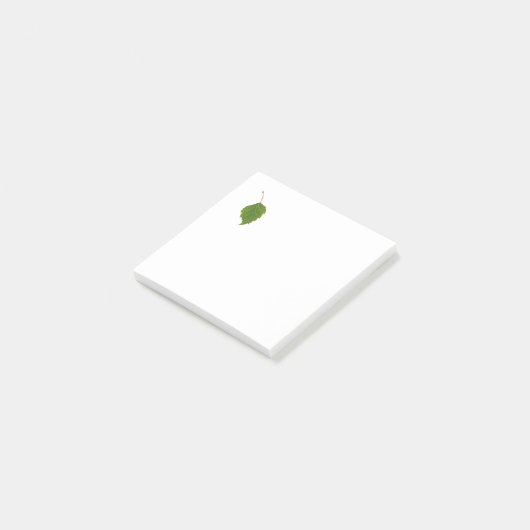 樺の木葉 ポストイット (アングル)