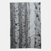 樺の木 キッチンタオル (縦)