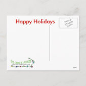 樺の木 シーズンポストカード (裏面)