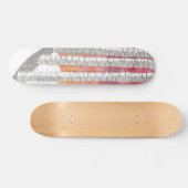 樺の木 スケートボード (横)