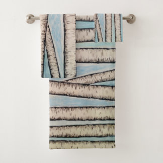 樺の木 バスタオルセット