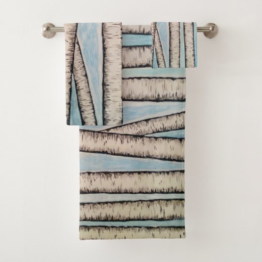 樺の木 バスタオルセット (インサイチュ)