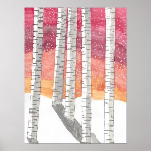 樺の木 ポスター (正面)