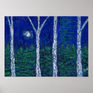 樺の木 ポスター