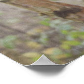 樺の木 ポスター (角)