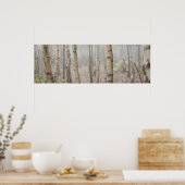 樺の木 ポスター (キッチン)