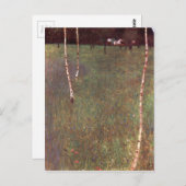 樺の木 ポストカード (正面/裏面)