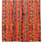 樺の木《植物》アスペンツリーフォレスト シャワーカーテン (正面)