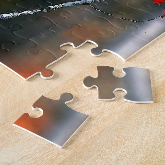 樺の木#2 ジグソーパズル (側面)