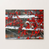 樺の木#2 ジグソーパズル (横)