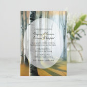 樺の森の誓約式招待状 招待状 (スタンド正面)