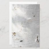 樺の樹皮模様 便箋 (正面/裏面)