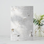 樺の樹皮模様 便箋 (スタンド正面)