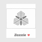 樺太州旗 シール (シート)