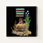 樽の海賊の骸骨 ノートブック (裏面)