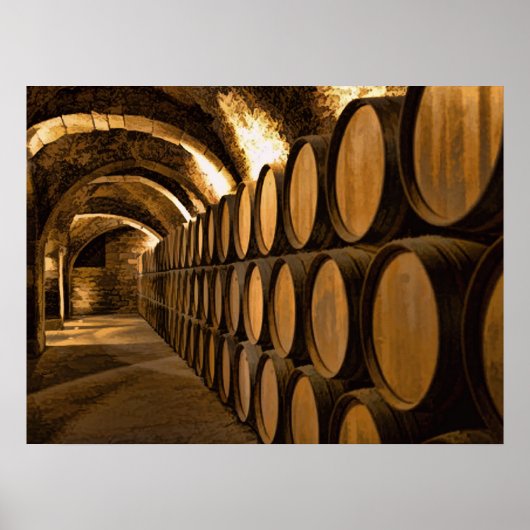 樽の路地のワイナリー ポスター (正面)