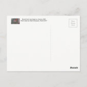 樽型サボテン葉書（アリゾナ） ポストカード (裏面)