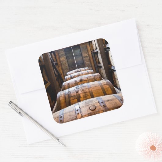 樽 スクエアシール (封筒)