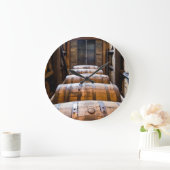 樽 ラージ壁時計 (ホーム)