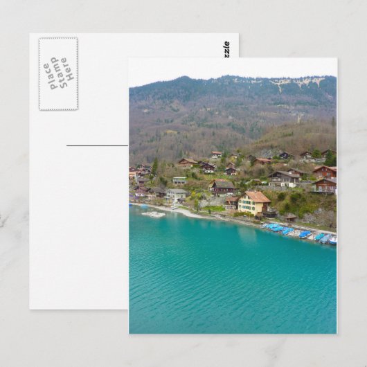 橋からの眺め ポストカード (正面/裏面)