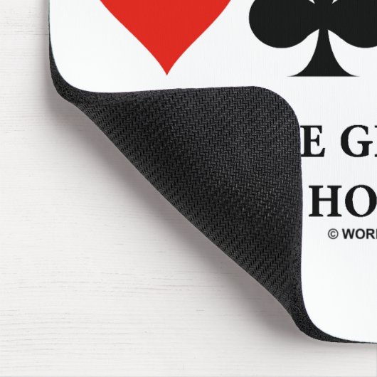 橋がちょうどゲームのそしてグランドキャニオンの穴なら マウスパッド (コーナー)