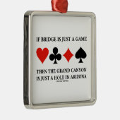 橋がAZのちょうどゲームのグランドキャニオンの穴なら メタルオーナメント (右)