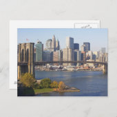 橋と市街 ポストカード (正面/裏面)