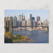 橋と市街 ポストカード (正面)