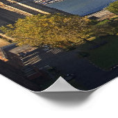 橋と街並み ポスター (角)