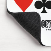 橋のゲームで勝つことは論理に従わなければなりません マウスパッド (コーナー)