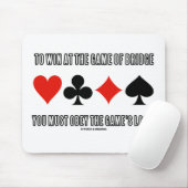 橋のゲームで勝つことは論理に従わなければなりません マウスパッド (マウス)