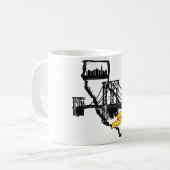 橋のコーヒーマグを取る コーヒーマグカップ (正面左)