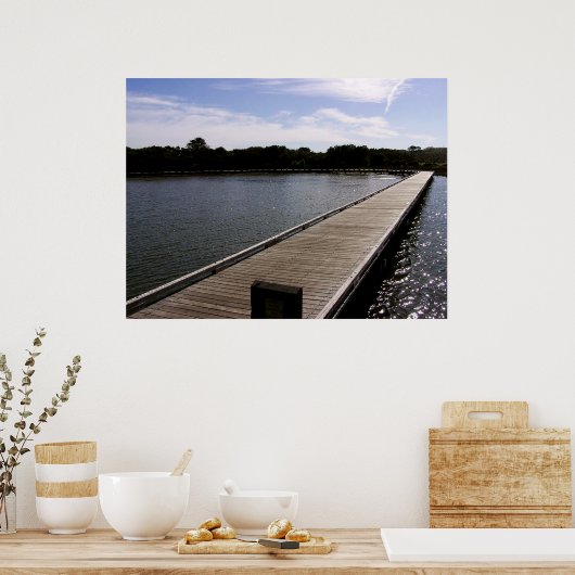 橋のポスター ポスター (キッチン)