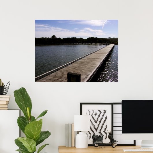 橋のポスター ポスター (ホームオフィス)