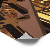 橋の上の男 ポスター (角)