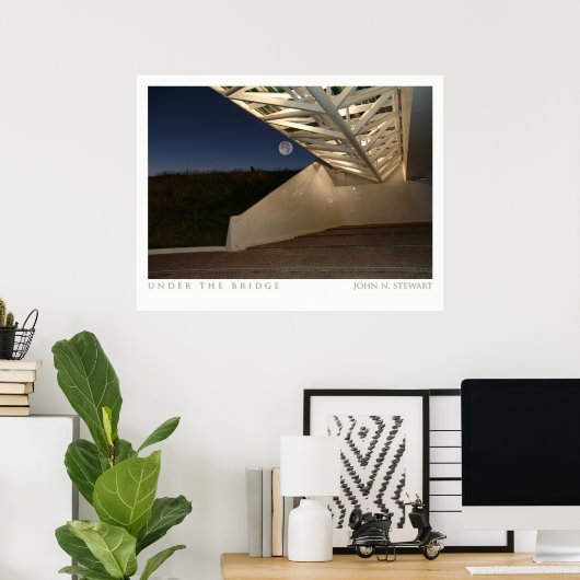 橋の下で ポスター (ホームオフィス)